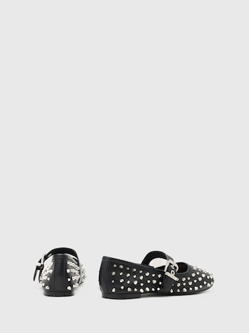 AllSaints Ballerina met riempjes 'HOLLY' in Zwart