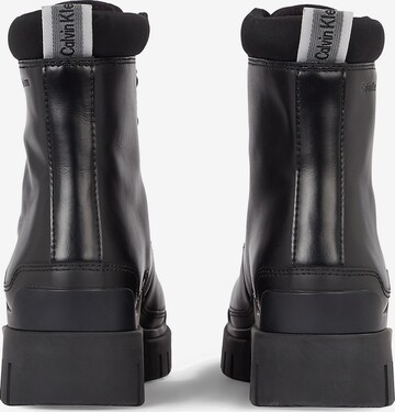 Calvin Klein Schnürstiefelette in Schwarz