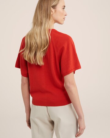 WE Fashion Strickjacke in Rot: Vorderseite