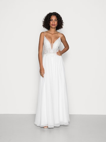 mascara Kleid 'EMB' in Beige: Vorderseite