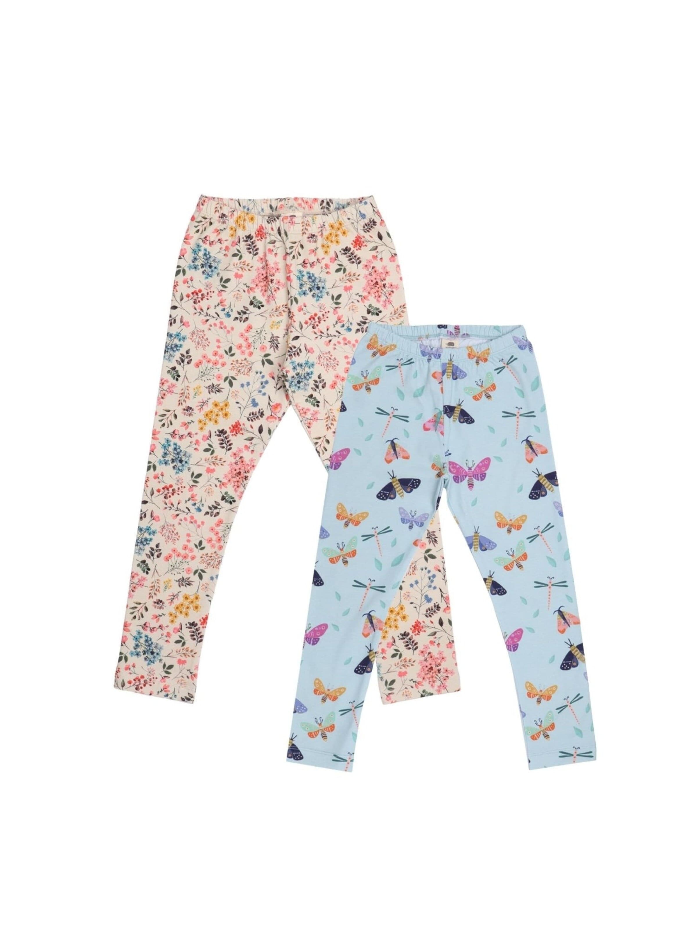 Walkiddy Skinny Leggings 'Walkiddy - Mini Flowers Leggings'‌‌ in Mischfarben: Vorderseite