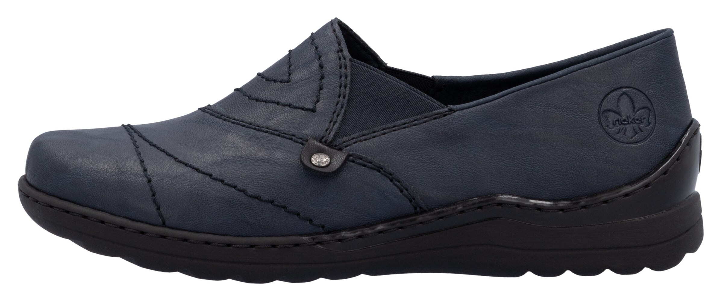 Rieker Slipper in Blau