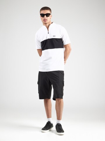 Tricou funcțional 'Pollan' de la BOSS pe alb