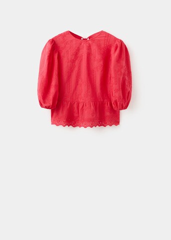 MANGO Bluse in Rot
