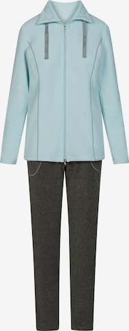 Pyjama ' Fleece ' Rösch en bleu : devant