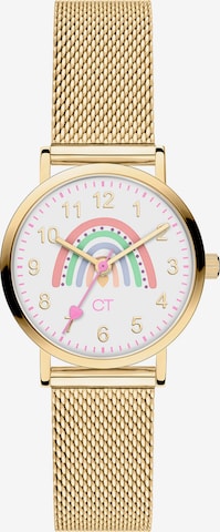 COOL TIME Kids Uhr in Gold: Vorderseite
