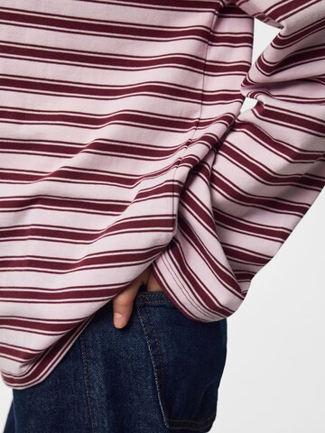 T-shirt 'PCSadie' PIECES en rouge