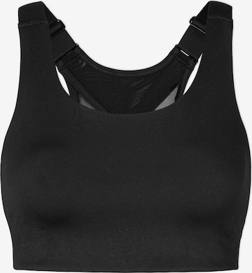 SNOCKS Bustier Urheilurintaliivit värissä musta: etupuoli