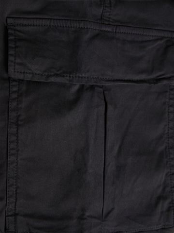 Regular Pantalon cargo JACK & JONES en noir