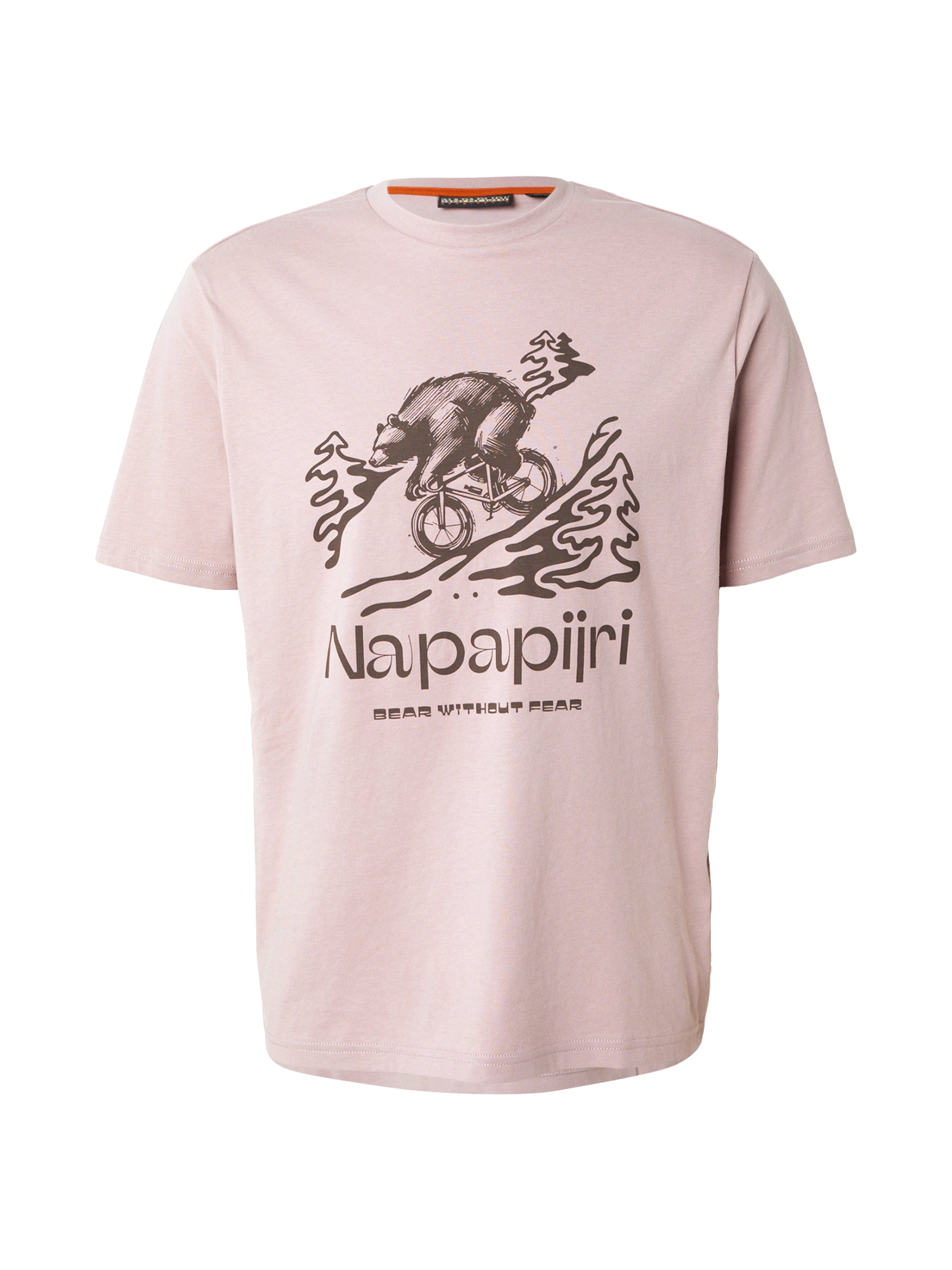 Tricou de la NAPAPIJRI pe roz: față