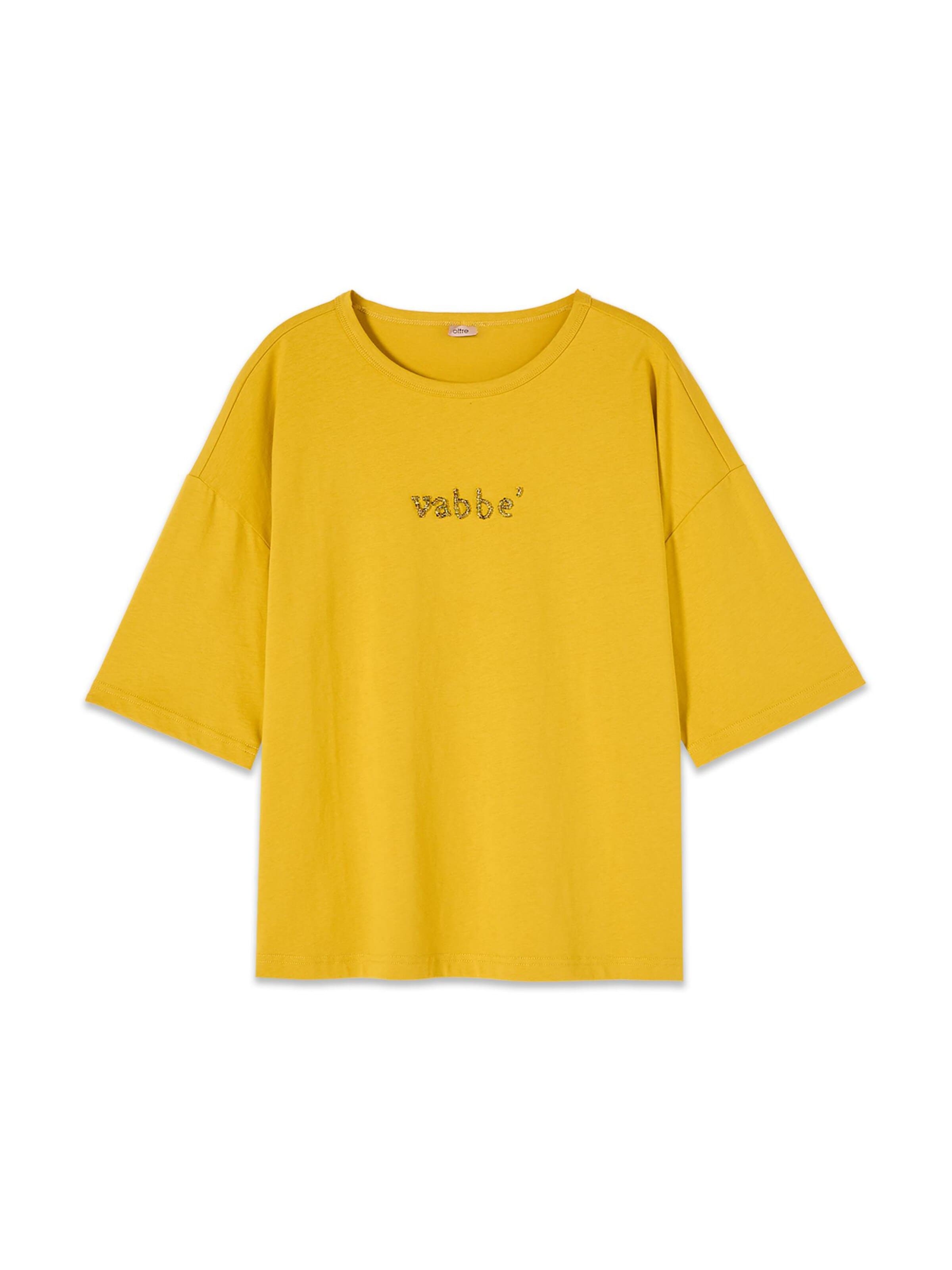 oltre Shirt in Geel: voorkant