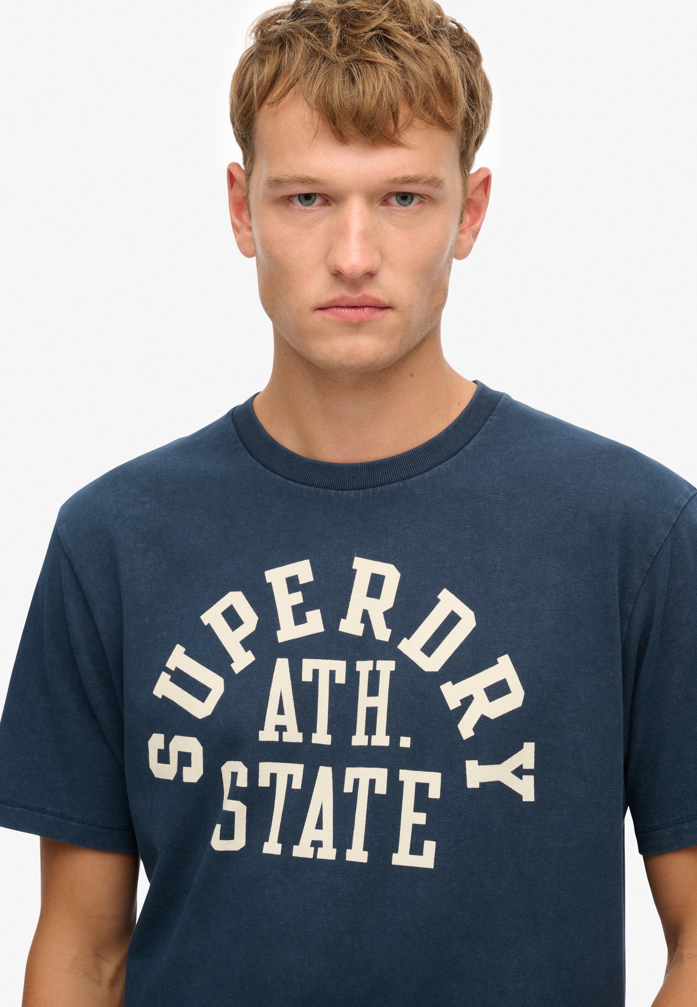 Superdry Shirt in Blauw