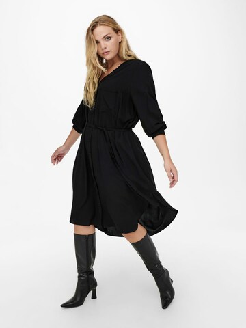 ONLY Carmakoma Shirt Dress in Black