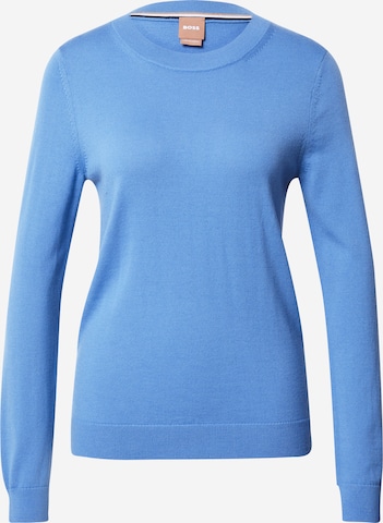 BOSS Black Sweater 'Feganas' in Blue: front