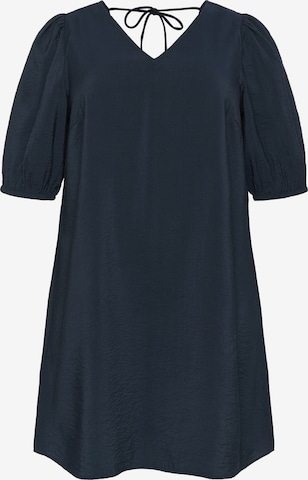 Robe 'Elna' KAFFE CURVE en bleu : devant