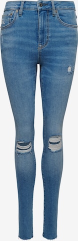 Skinny Jean Superdry en bleu : devant