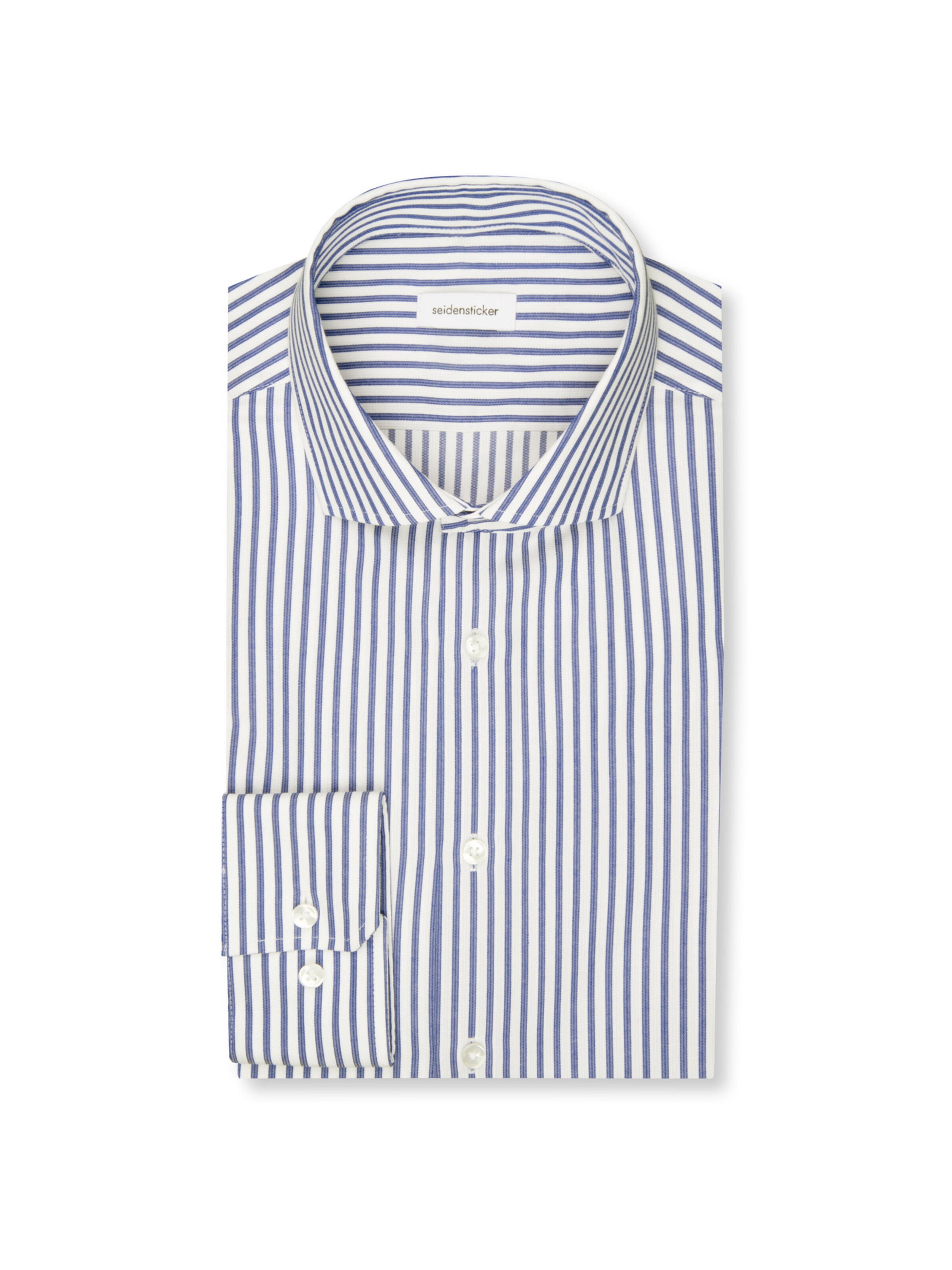 SEIDENSTICKER Slim Fit Hemd in Blau