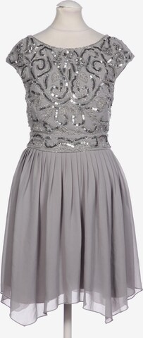 LACE & BEADS Dress in XS in Grey: front