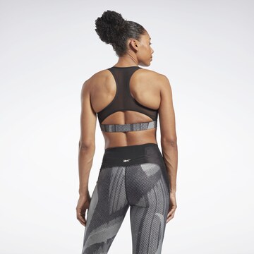 Reebok Bustier Sports-BH i grå