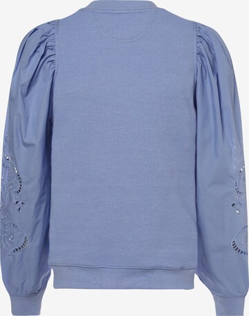 SECOND FEMALE Sweatshirt 'Martine' in Blue