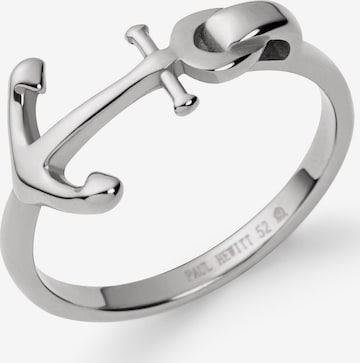 Paul Hewitt Ring in Silver: front