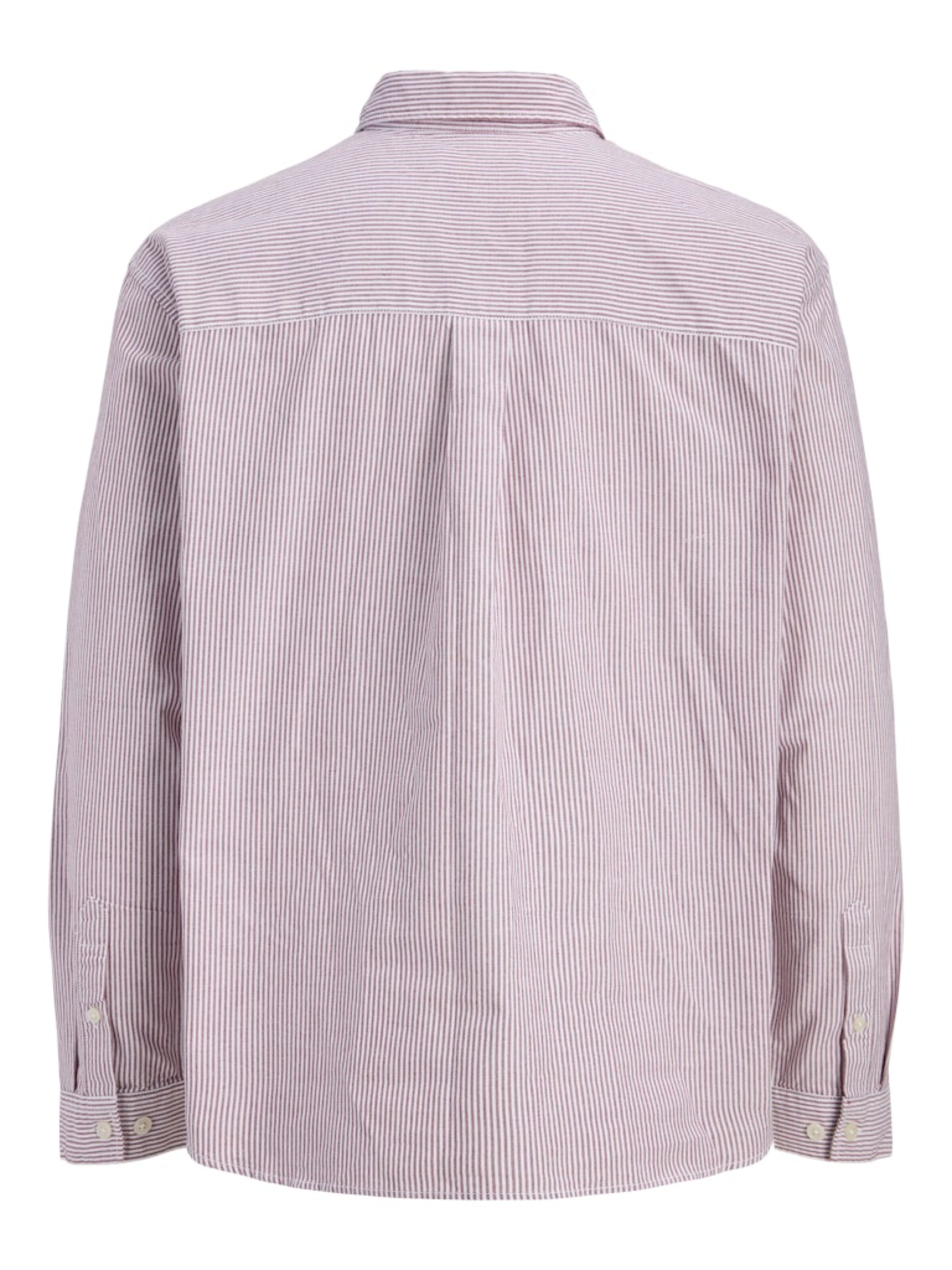Jack & Jones Plus Regularny krój Koszula 'JORNORREBRO' w kolorze czerwony