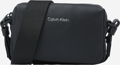 Calvin Klein Crossbody bag 'MUST' in Black / Silver, Item view