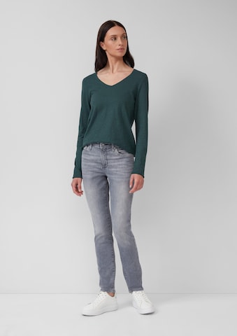 Coupe slim Jean 'Betsy' s.Oliver en gris : devant