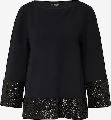 s.Oliver - Blusa em preto: frente