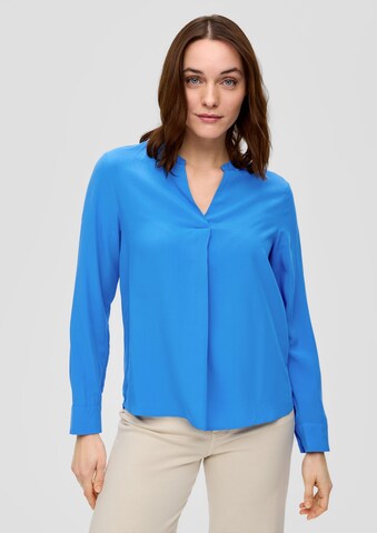 s.Oliver - Blusa em azul: frente