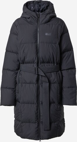 JACK WOLFSKIN - Abrigo de invierno 'Frozen Lake' en negro: frente