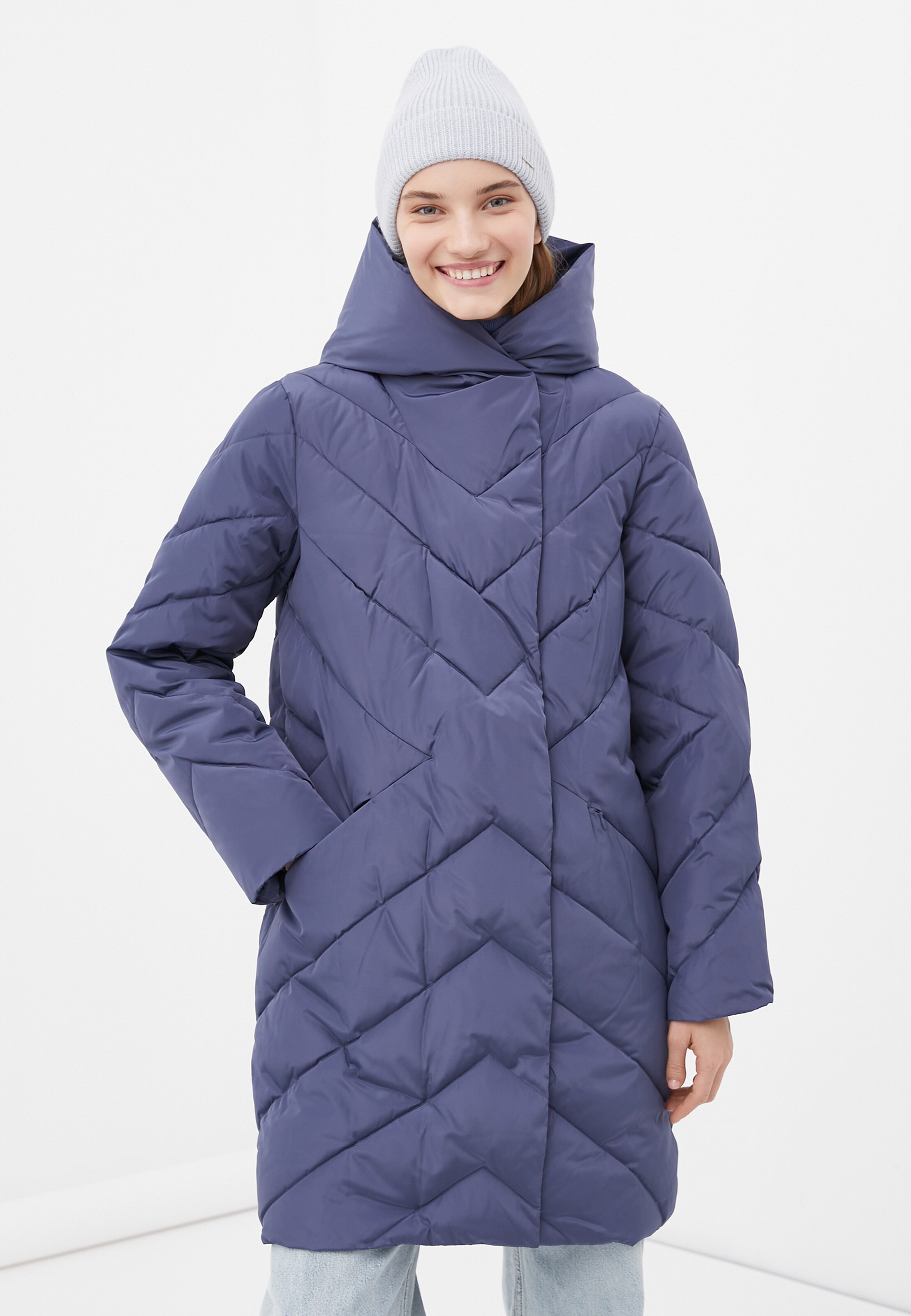 Frauen Mäntel Finn Flare Mantel in Dunkelblau - BO54647 Frauen Mäntel Finn Flare Mantel in Dunkelblau - BO54647