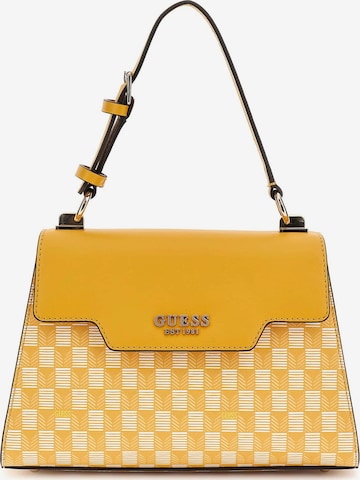 GUESS Handbag 'Hallie' in Yellow: front
