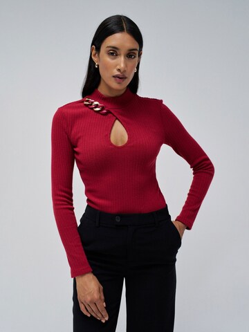 Salsa Jeans Sweater in Red: front