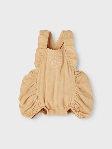 NAME IT Dungarees 'HEATHER' in Beige