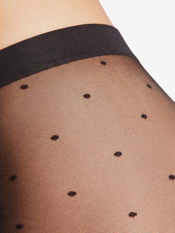 FALKE Fine Tights 'Dot' in Black