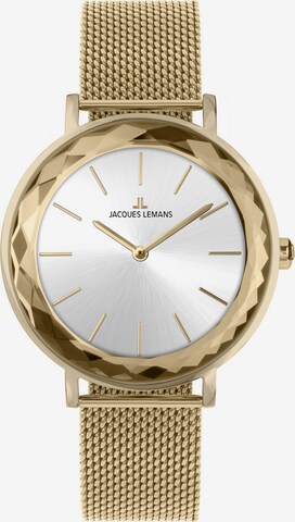 Jacques Lemans Analog Watch in Gold: front