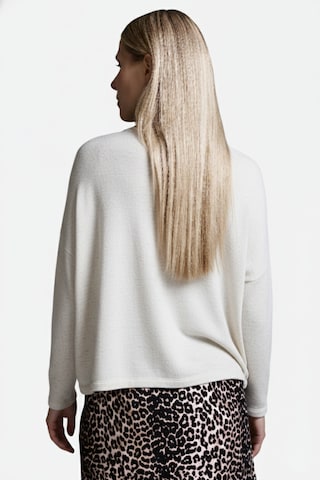 Cotton Candy Gebreid vest in Wit