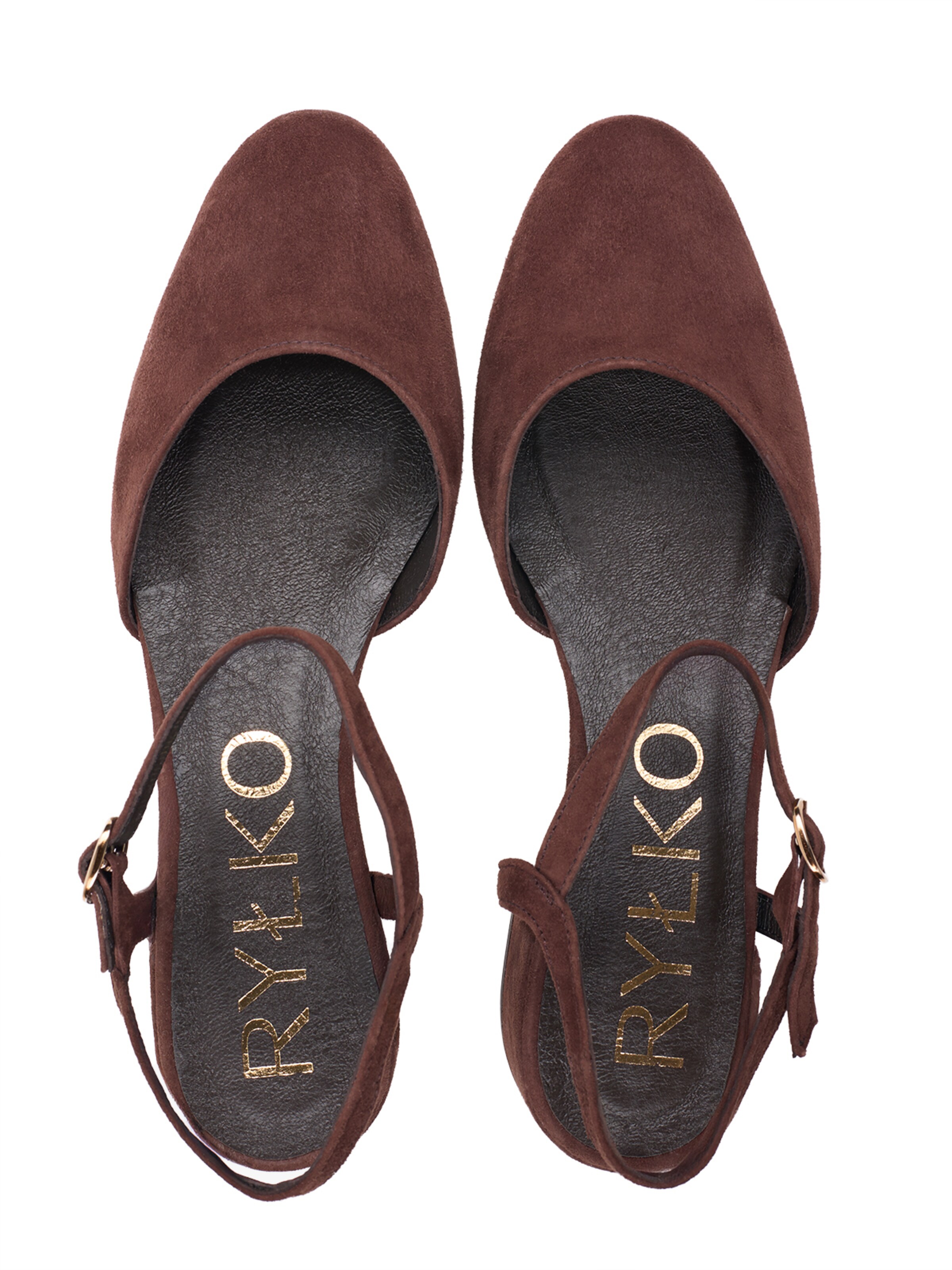 RYLKO Slingpumps in Braun