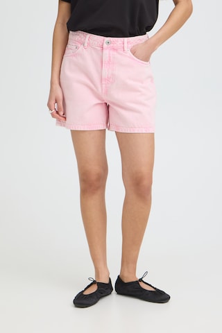 ICHI Regular Jeans in Pink: Vorderseite