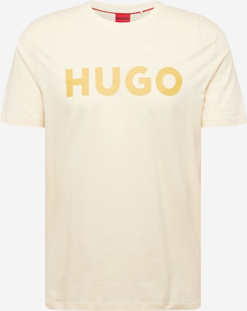 HUGO Póló 'Dulivio' - bézs: elől
