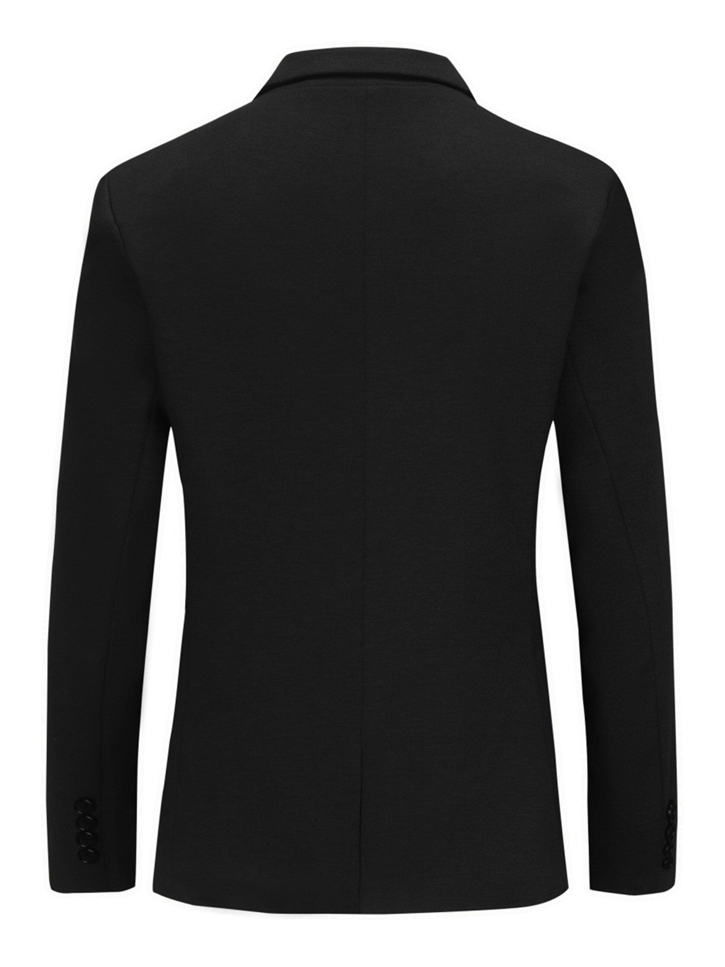 YOUTHUP Slim Fit Sakko 'Form'‌‌‌‌‌‌ in Schwarz