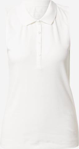 TOM TAILOR Poloshirt in Weiß: front