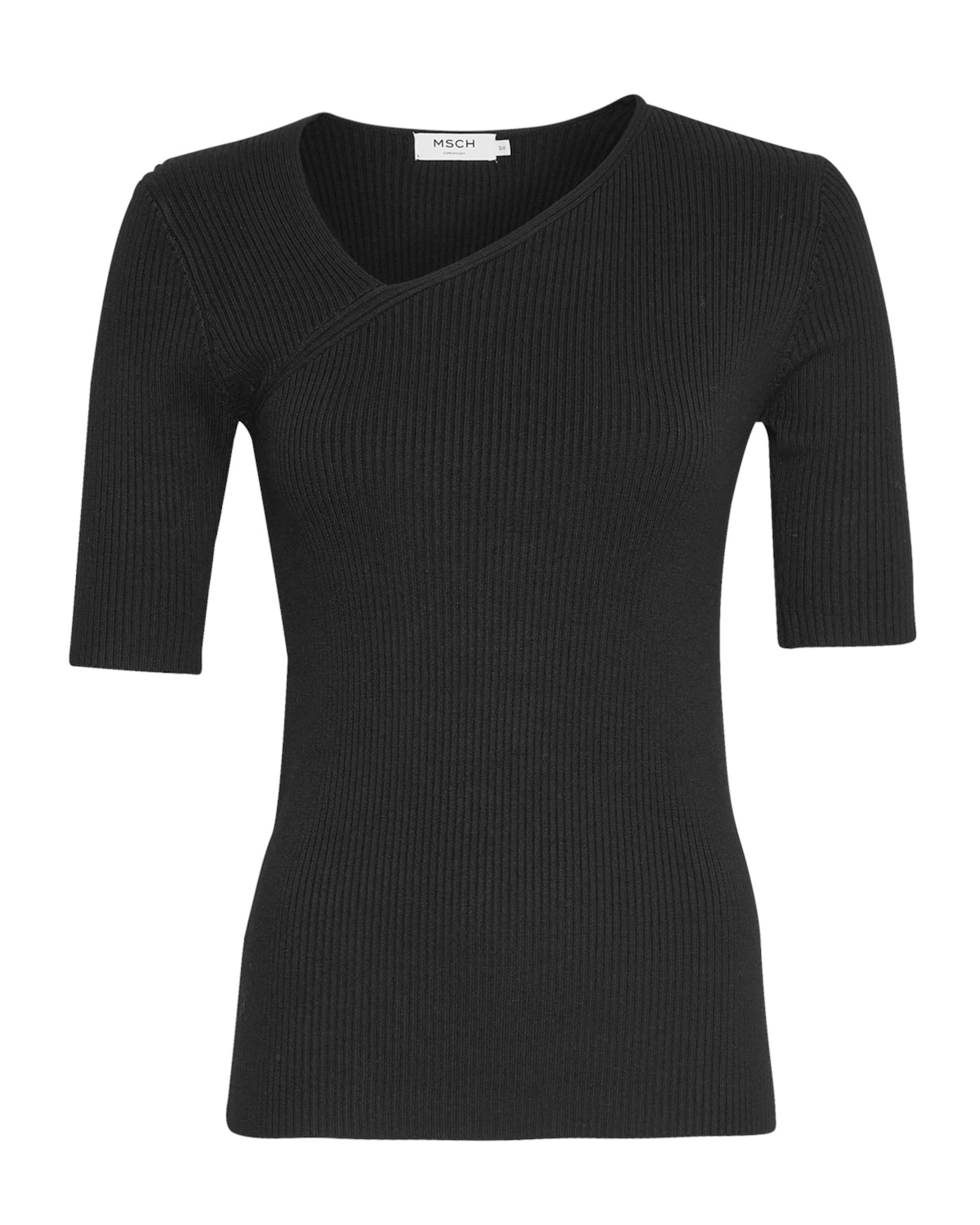 MSCH COPENHAGEN Shirt Alvina in Zwart ABOUT YOU