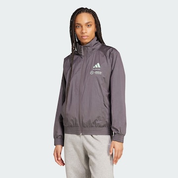 Veste de sport 'Mercedes AMG Petronas Formula One Team' ADIDAS PERFORMANCE en gris : devant
