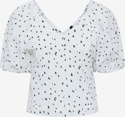 Y.A.S Camiseta 'HENNA' en negro / blanco, Vista del producto