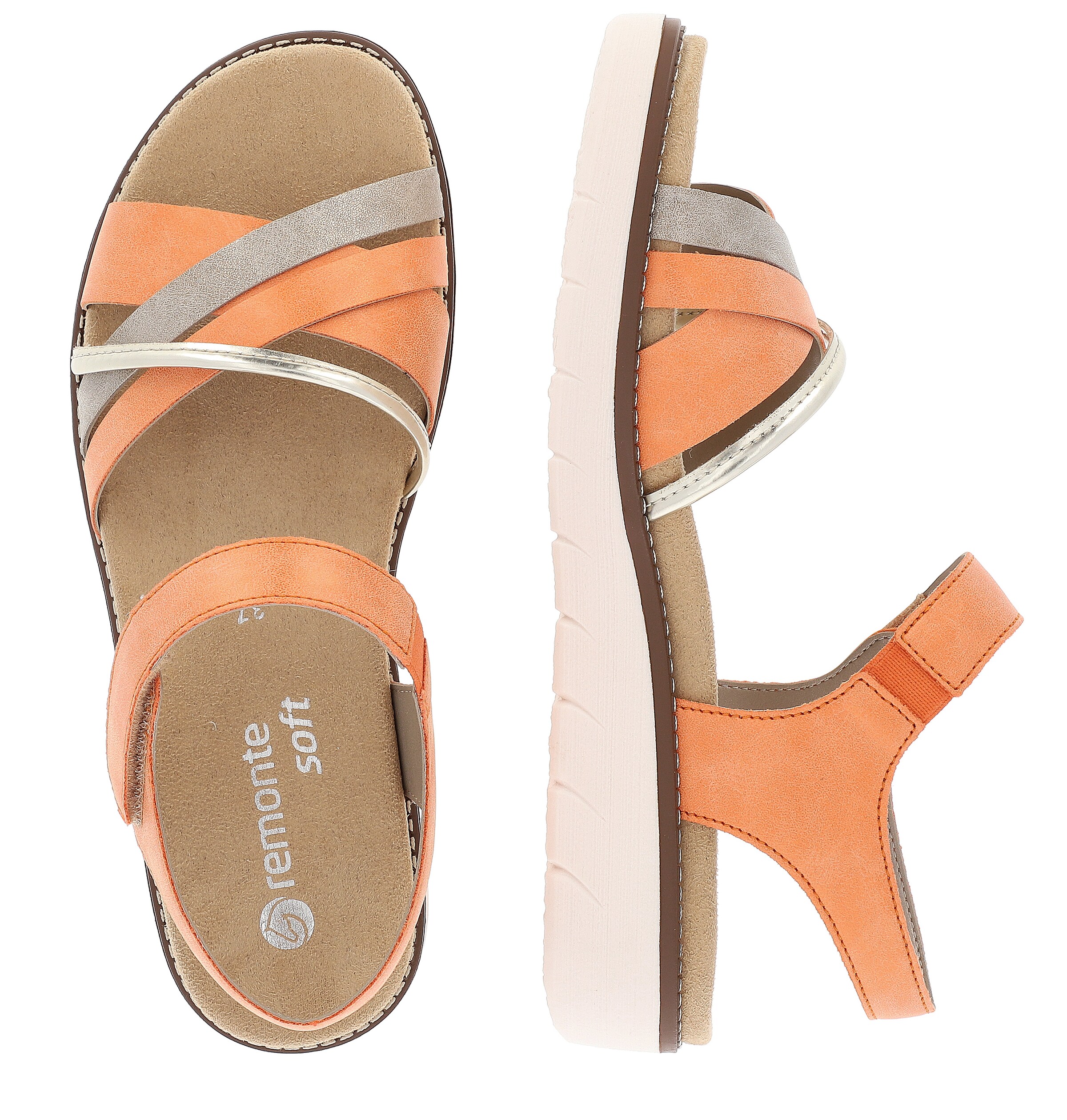 Sandales REMONTE en orange