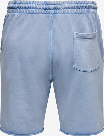 Only & Sons Regular Shorts 'Look' in Blau