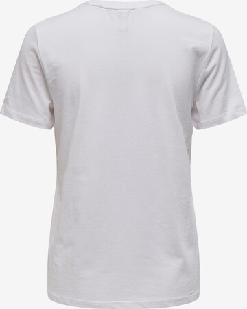 T-shirt 'CLORIS' ONLY en blanc