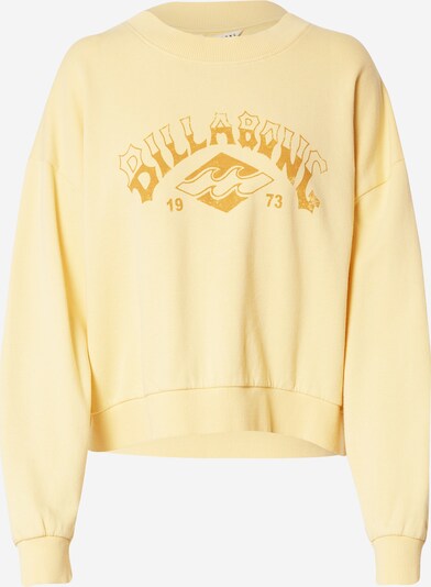 BILLABONG Sweatshirt in Light yellow / Dark yellow, Item view